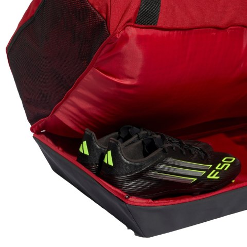 Torba adidas Tiro Duffle Large With Bottom Compartment czerwona JY7950 Adidas teamwear
