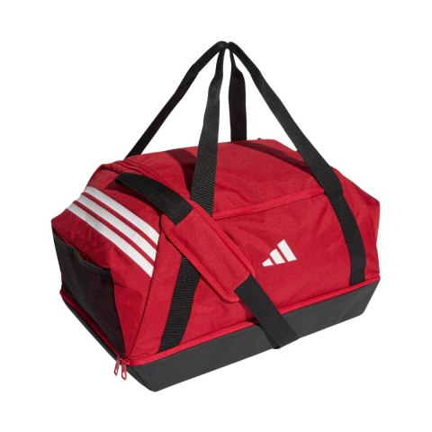 Torba adidas Tiro Duffle Medium With Bottom Compartment czerwona JY7953 Adidas teamwear