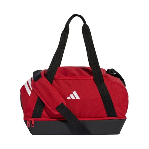 Torba adidas Tiro Duffle Small With Bottom Compartment czerwona JY7964 Adidas teamwear